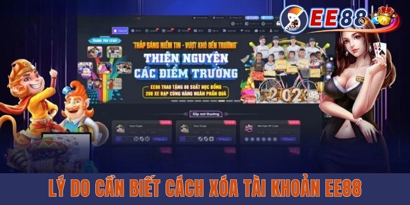 Lý do cần biết cách xóa tài khoản EE88