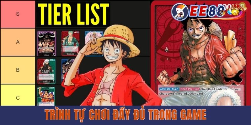 Trình tự chơi đầy đủ trong game